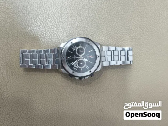 للبيع ساعة Bulova رجالية أنيقة ساعة فخمة بتصميم مميز ولون أسود جذاب، مناسبة للاستخدام اليومي