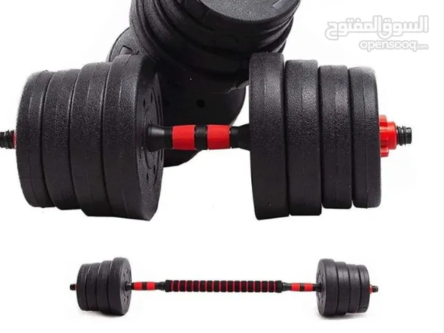 40kg dumbbells / barbell