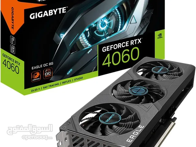 Gigabyte GeForce RTX 4060 Eagle  OC 8G Graphics Card نسخة الثلاث مرواح الفخمة