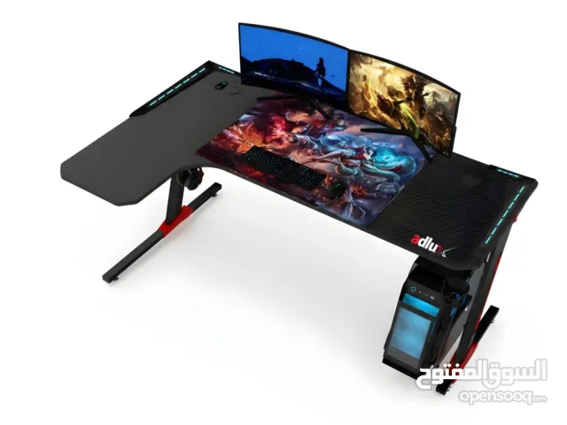طاولة ألعاب على شكل حرف L gaming table l shape