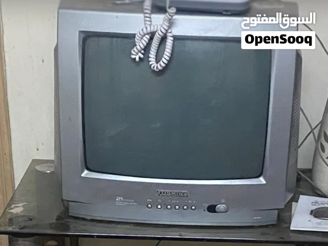 تلفزيون توشيبا 21 بوصه الوان حاله ممتازه