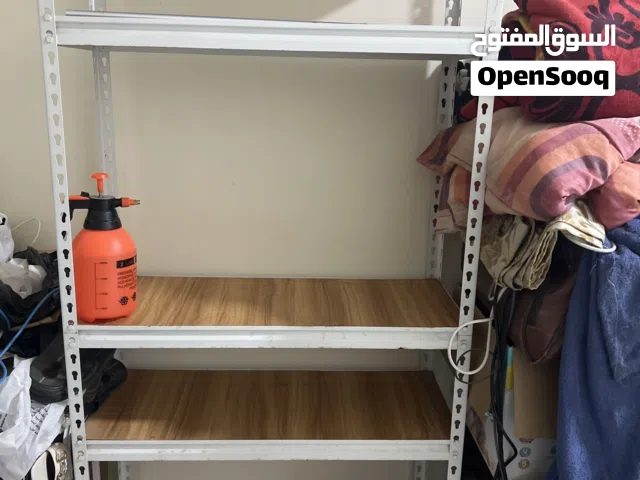 5-Shelf Metal Storage Rack – Good Condition