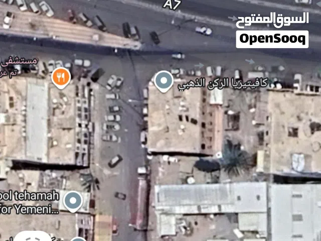 بيت مع الأرض للبيع مساحة 21 ركنية على شارع رئيسي