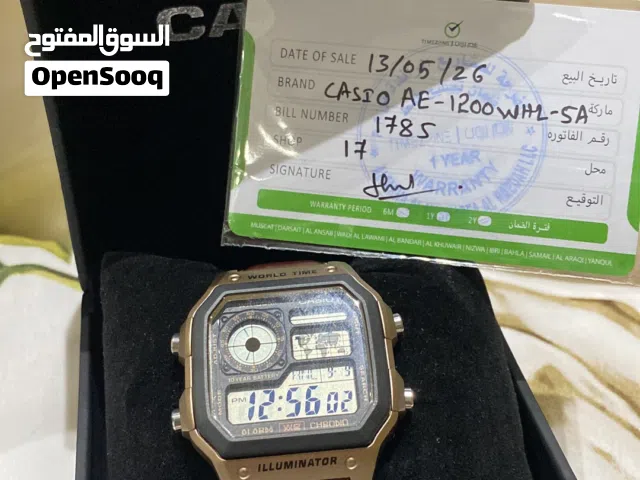 ساعة كاسيو casio