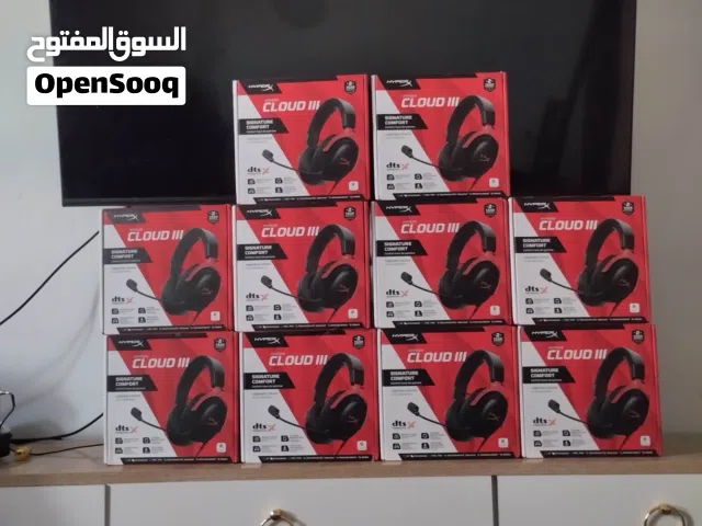 للبيع جملة أو قطاعى سماعات رأسية Hyper x Cloud 3 سلكية جدد اصليات