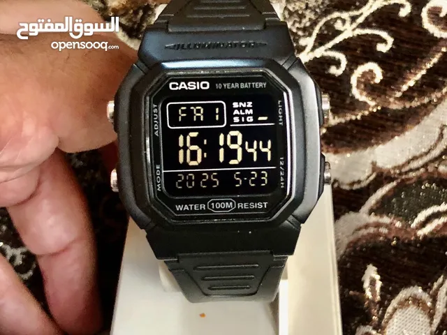 ساعة كاسيو جديده موديل w800H