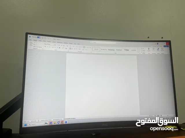 27" Aoc monitors for sale  in Northern Governorate