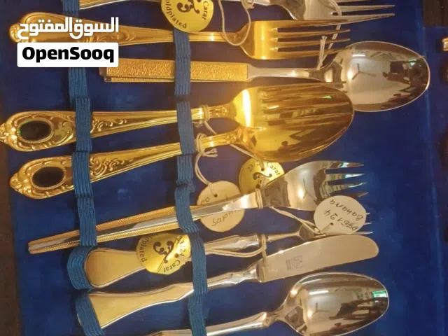 طقم معالق مطليه بذهب 24 عيار