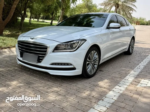 للبيع جينسيس G80 موديل 2017 فول ابشن بحالة الوكالة