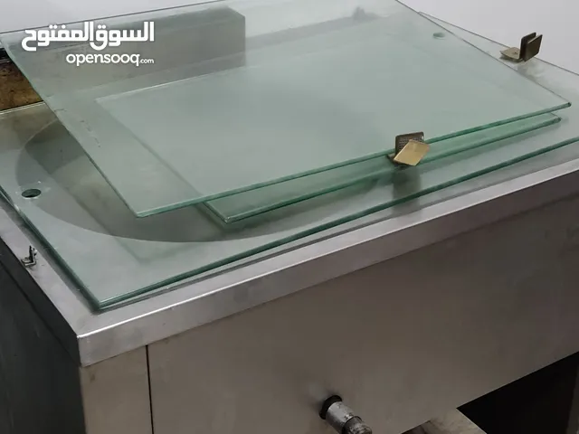 مقلى فلافل + توربين و بواري هد + غاز طباخ + طاولة عرض