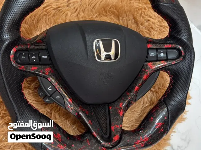 Type R steering and speedometer