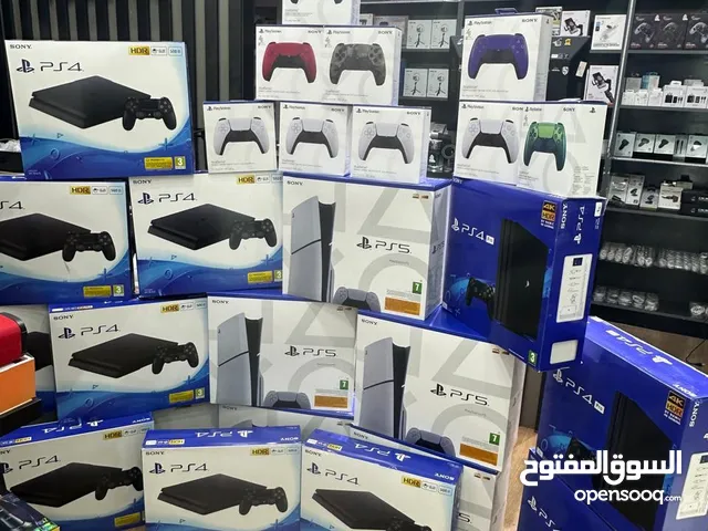 تتوفر كل انواع بلاستيشن PS5 & PS4 ( موقع المحل : (نزوى/ حي العين) جديد و مستعمل
