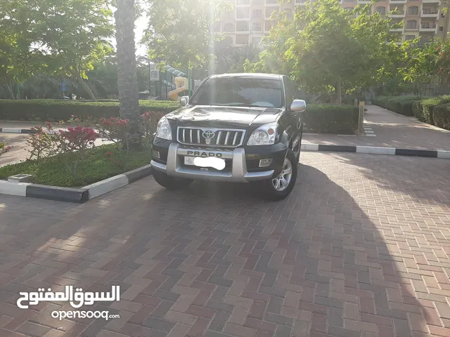 Toyota prado 2007 - Black colour with beige interior................................................