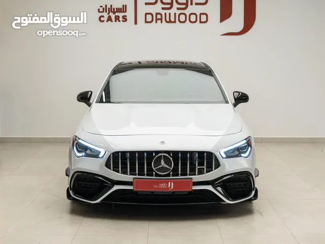 مارسيدس CLA 45 وارد موديل 2023 4 سلندر تيربو السياره في قمه النظافه