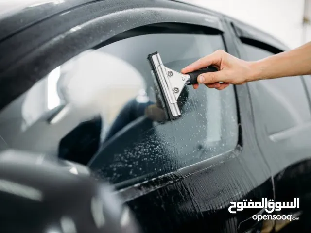 عازل حراري نانو سيراميك وتفصيل ستائر جميع السيارات وخدمه منازل