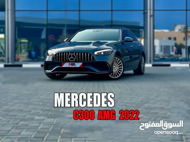 MERCEDES C300 AMG 2022 (FULL LOADAD) LOW MILEAGE
