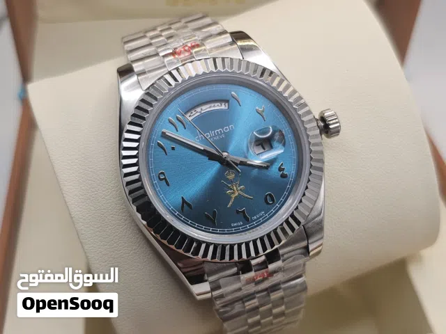 ساعات شيرمان رجالية جديدة مع الضمان