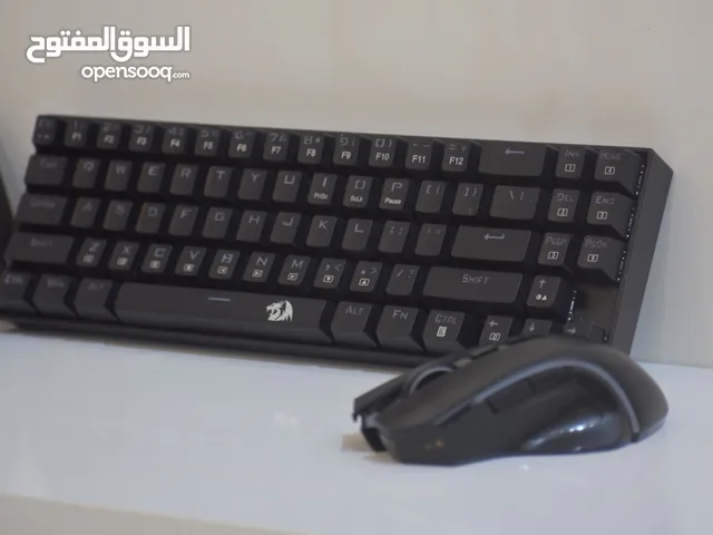 ماوس وكيبورد لاسلكيات RGBشركة redragon