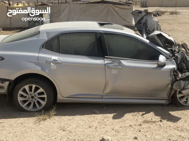 كامري مصدوم في منطقة عسير