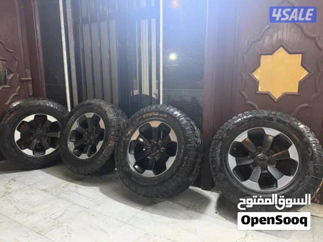 للبيع رنقات دودج رام ريبل اصليه مع التواير