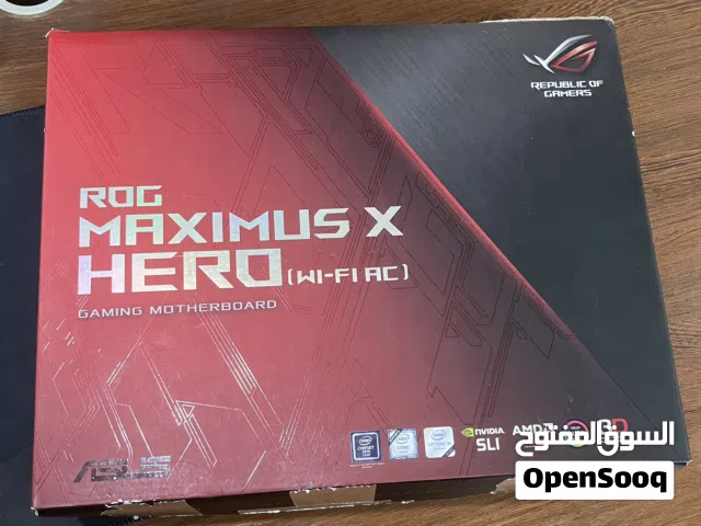 مذر بورد ASUS مع معالج i7 الوصف مهم