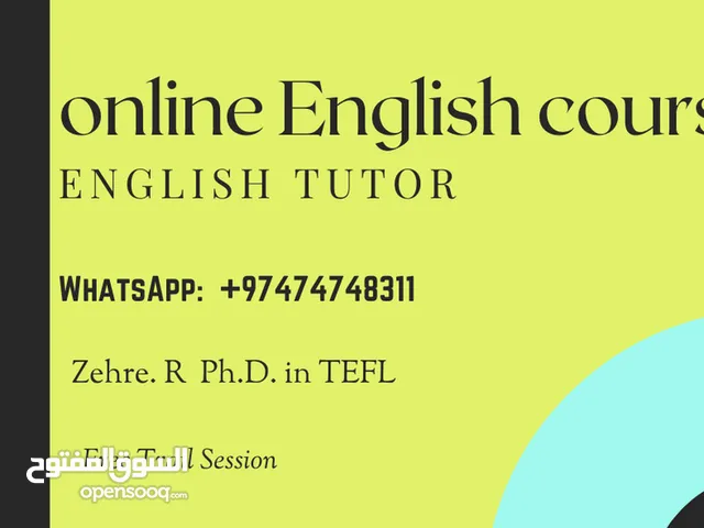 Certified English teacher with 10 years of experience