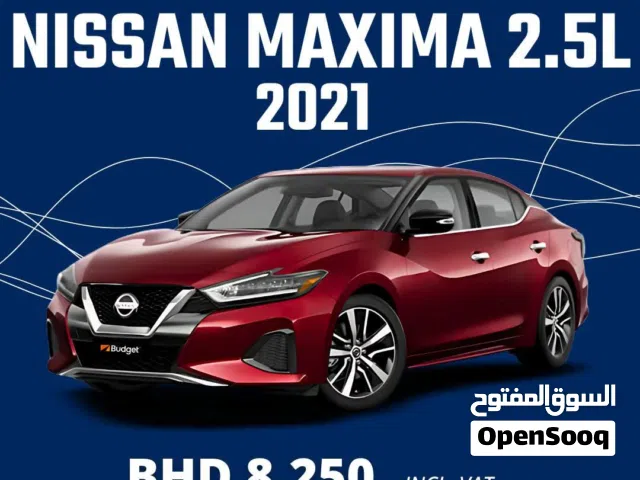NISSAN MAXIMA SV 3.5 AT  Luxury • Power • Reliability