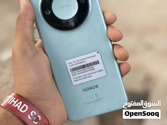 السلام عليكم هونر x9c smart