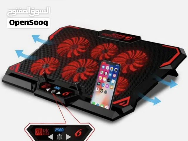 CoolCold 5-Fan Laptop Cooling Pad – Used, Great Condition