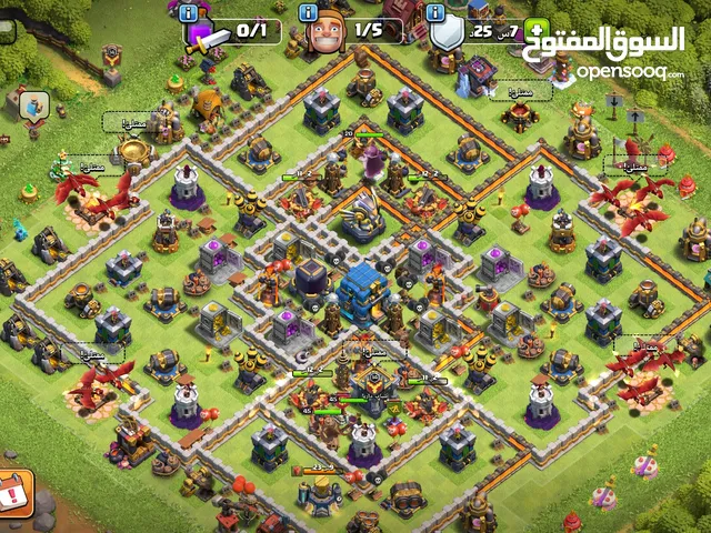 Clash of Clans Accounts and Characters for Sale in Rif Dimashq