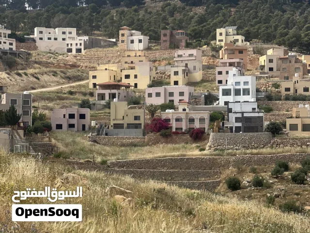 قطعتين ارض للبيع جرش النبي هود بجانب منتجع روابي ريف جرش 1755متر كل قطعه مفروزه