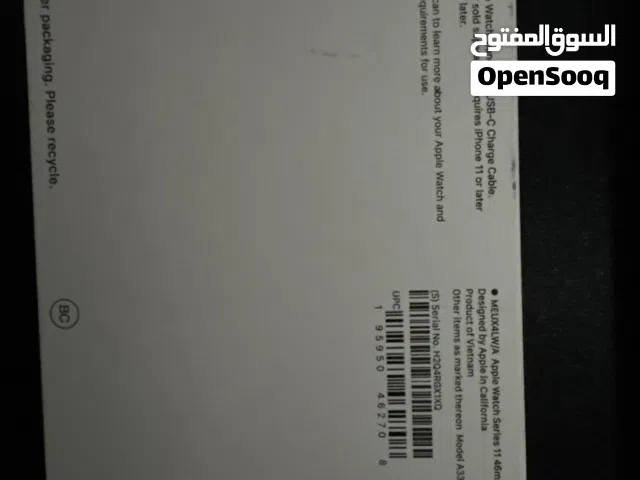 Apple watch 11 new 46 mm