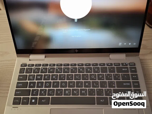 لابتوب بيزنس جديد hp ENVY x360 2x1 core 15 1335U  14 inch FHD touchscreen