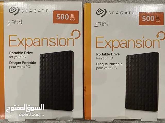للبيع درايفرات جدد 500 جيبي