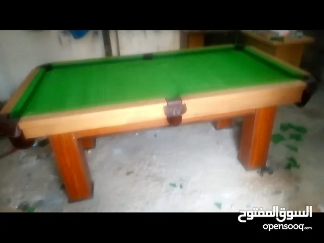 طاولة بلياردو مستعمله أرضية الطاولة رخام 7قدم