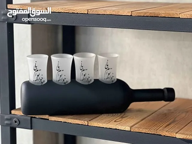 طقم زجاجي فاخر بتصميم إيراني – توصيل مجاني