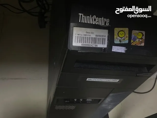إعلان بيع جهاز كمبيوتر مكتبي (ThinkCentre M Series)