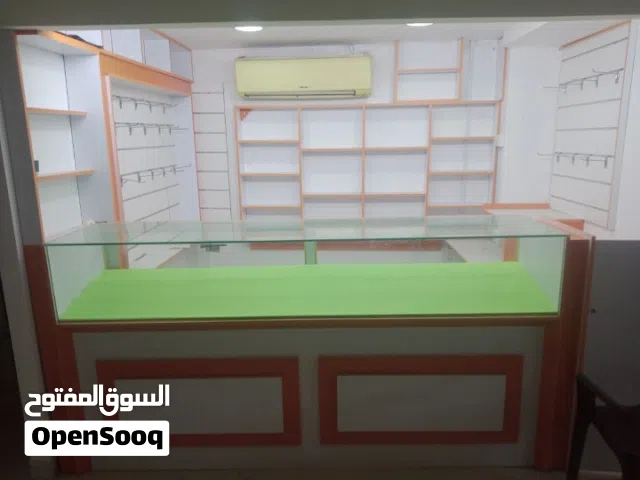 Mobile shop furniture. only furniture sale. location. muscat Ruwi Mobile shop. Good condition.