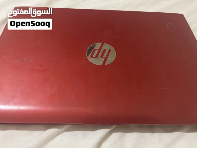 لابتوب HP Pavilion x360 أحمر - 13 بوصة - شاشة مكسورة -