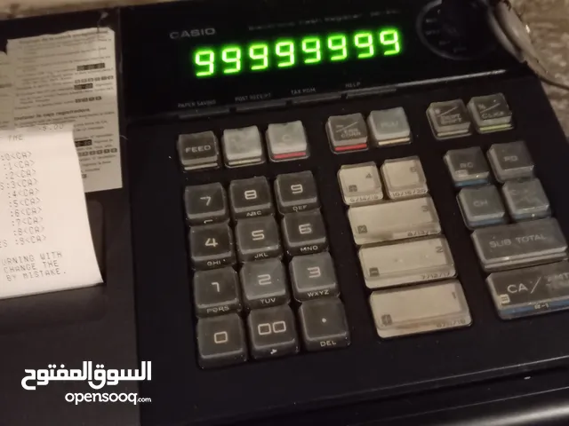 جهاز كاش نوع كاسيو ياباني بحاله ممتازه للبيع بسعر مغري