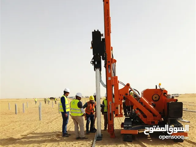 photovoltaic pile driver anchor hydraulic حفارة قواعد الطاقة الشمسية والبناء والهمر الهيدروليكي