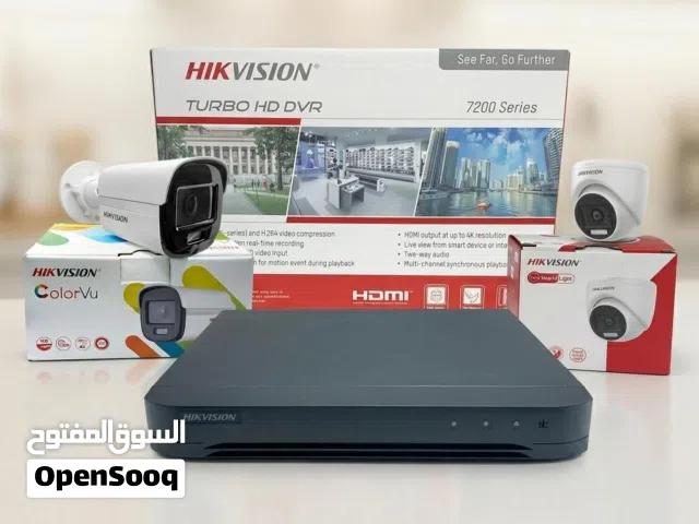 USED Hikvision CCTV System – 6 Cameras + DVR + 1TB HDD