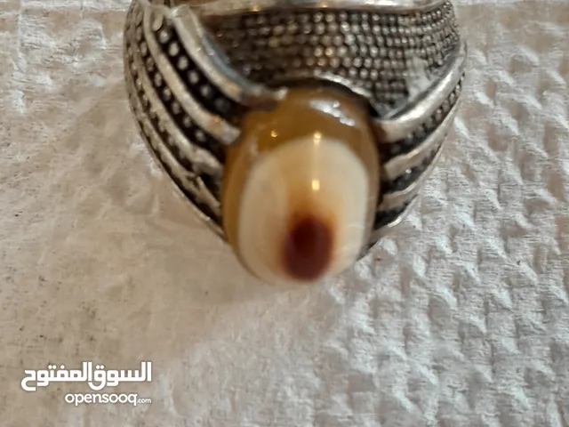 خاتم عقيق أصلي