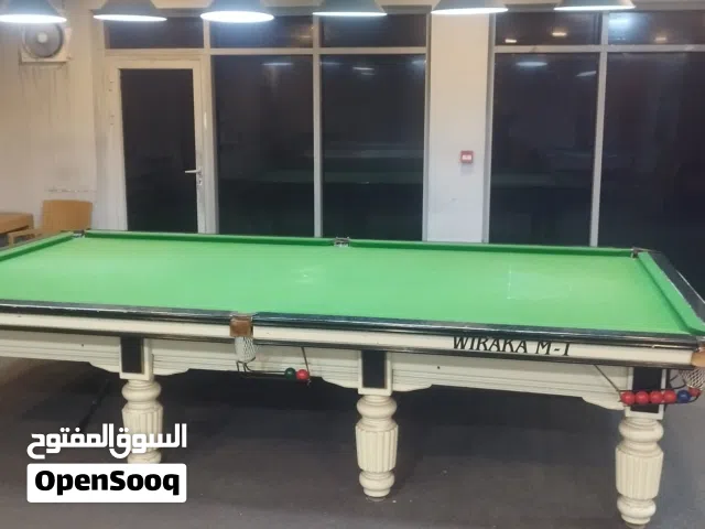 طاولات بلياردو وسنوكر