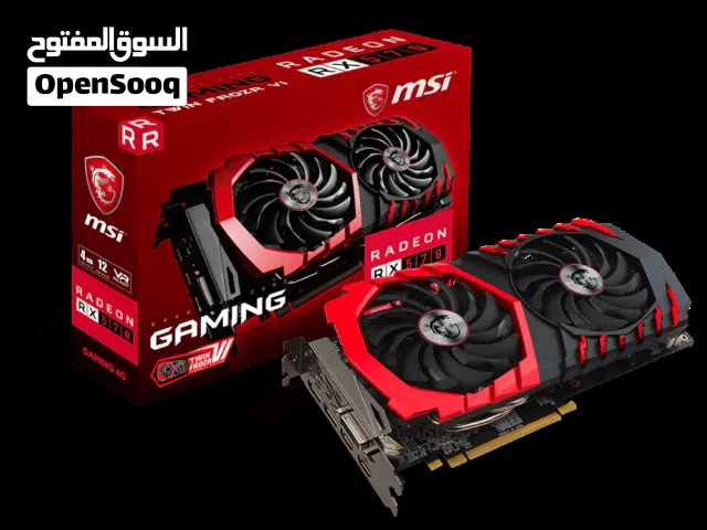 كرت شاشة  MSI RX 570 4GB
