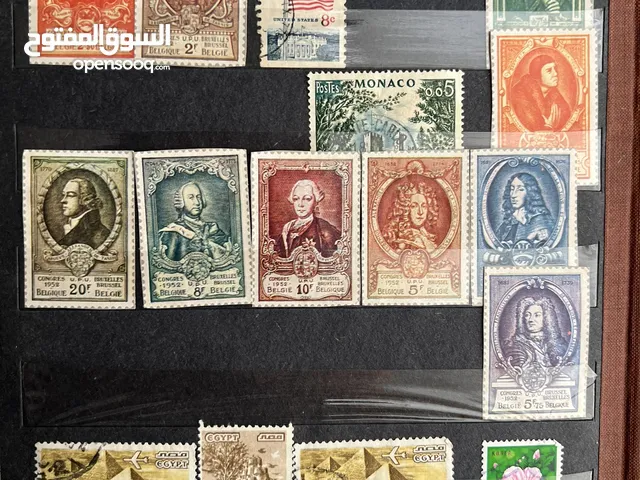 دفتر طوابع قديمه ونادر جدا