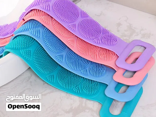 فُرشاة الظهر المصنوعة من السيليكون أو حزام الاستحمام المصنوع من السيليكون