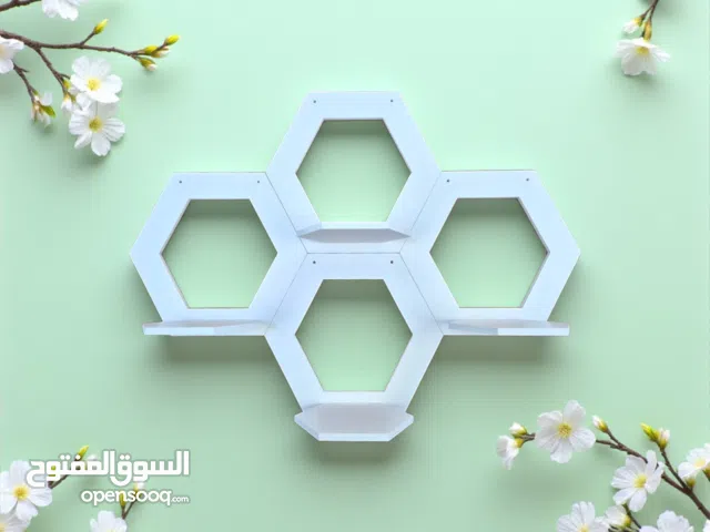رفوف جدارية عصرية للديكور