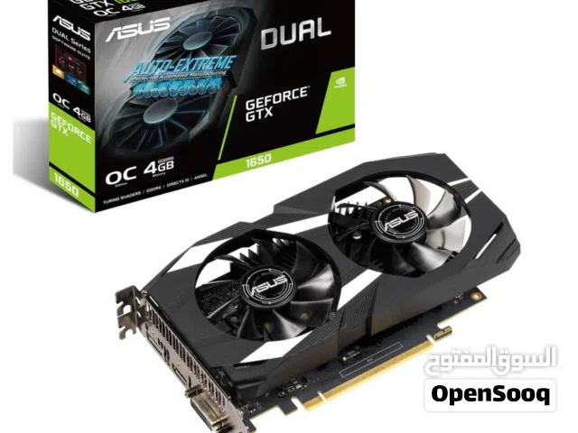 مطلوب كرت gtx1650 للبدل على كرت Gtx760 ومعالج i3-6100مع مروحته وشاشة Lenovo 60hz