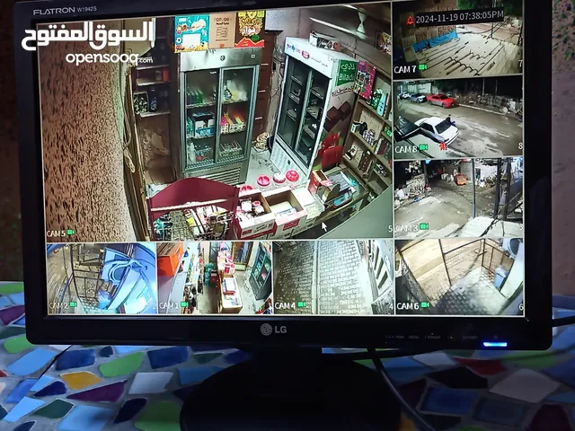 شاشة حاسبة حجم19وتستخدم لكامرات المراقبة مع مجال بسيط